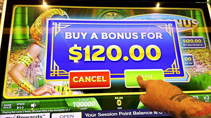 buying bonuses in a casino game